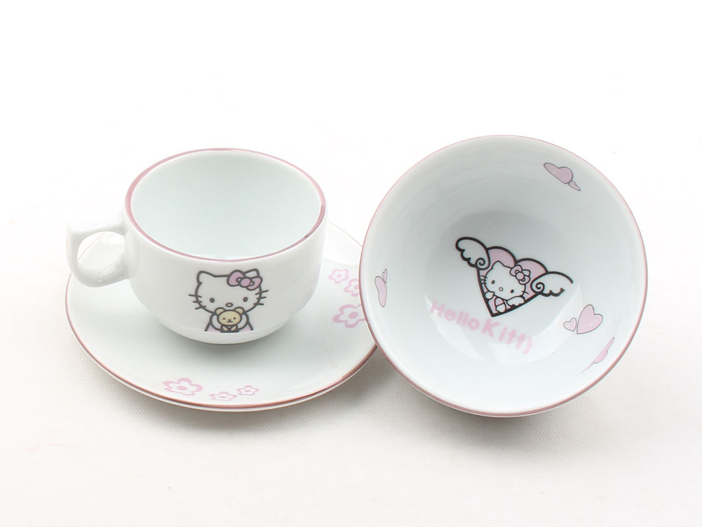 سرویس غذاخوری 5 تکه هلوکیتی Hello kitty