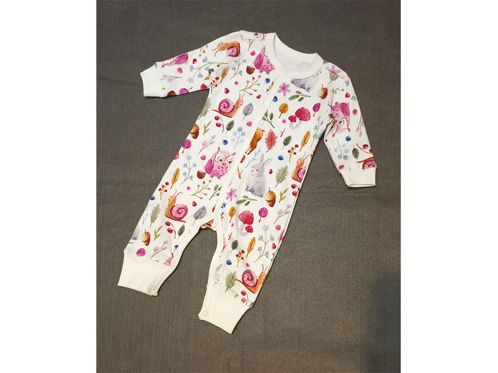 سرهمی نوزادی دخترانه طرحدار بیبی baby