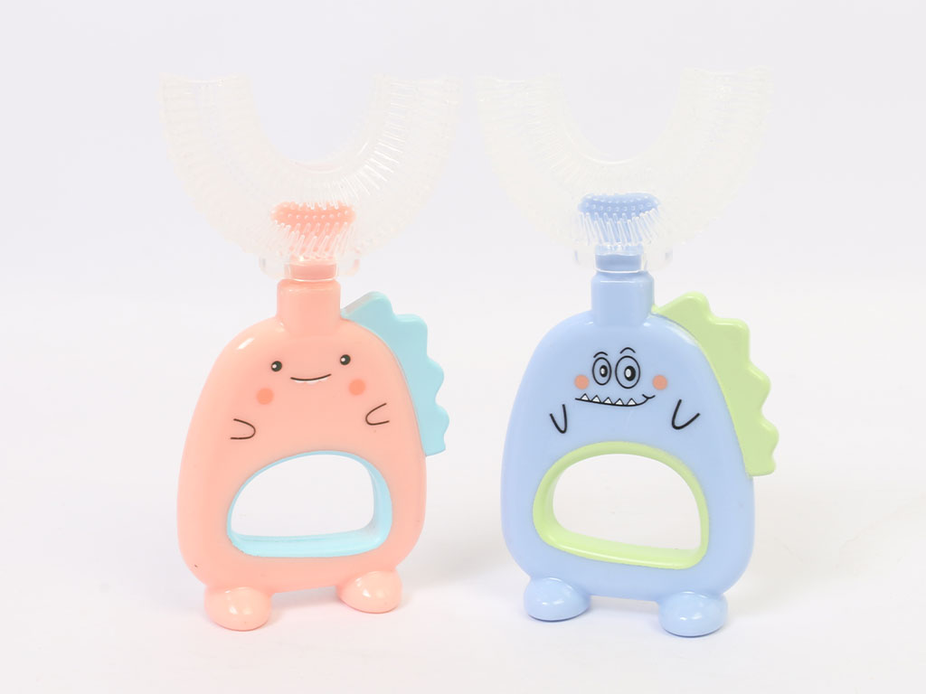 مسواک سیلیکونی چرخشی 360 درجه کودک مدل U لیتل والابی Little Wallaby