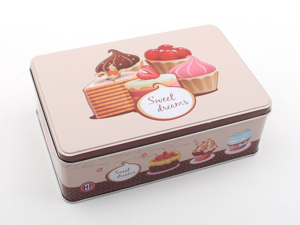 جعبه فلزی طرح Cop cake (سایز کوچک)
