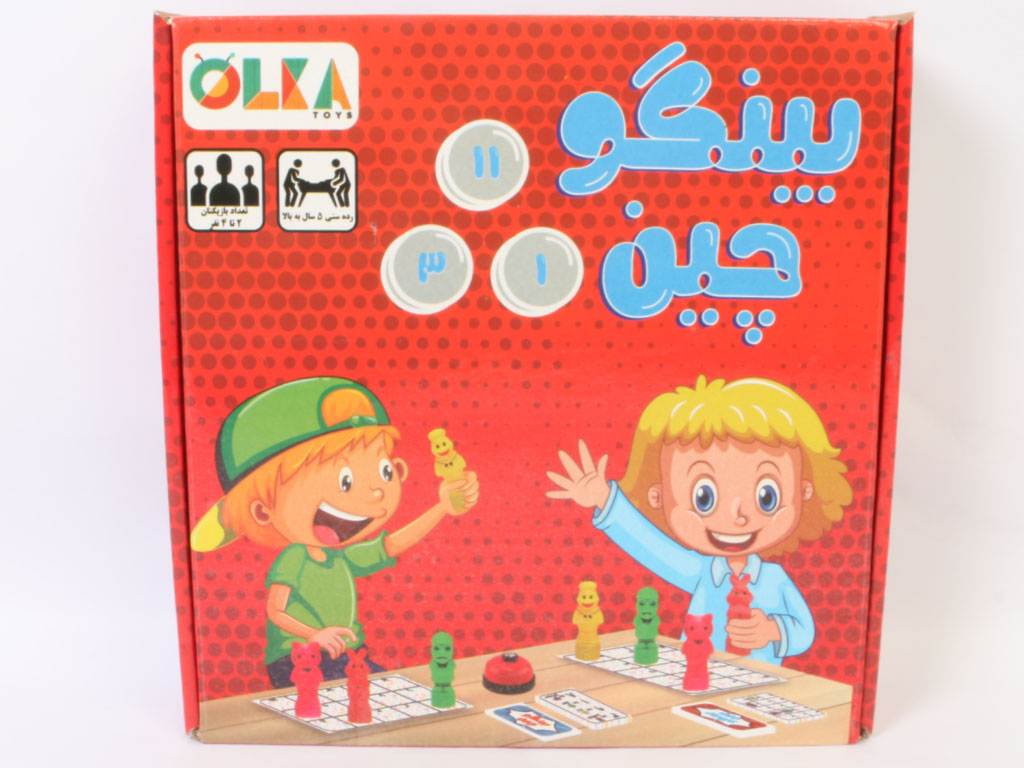 بازی فکری بینگو چین اولکا تویز olka toys