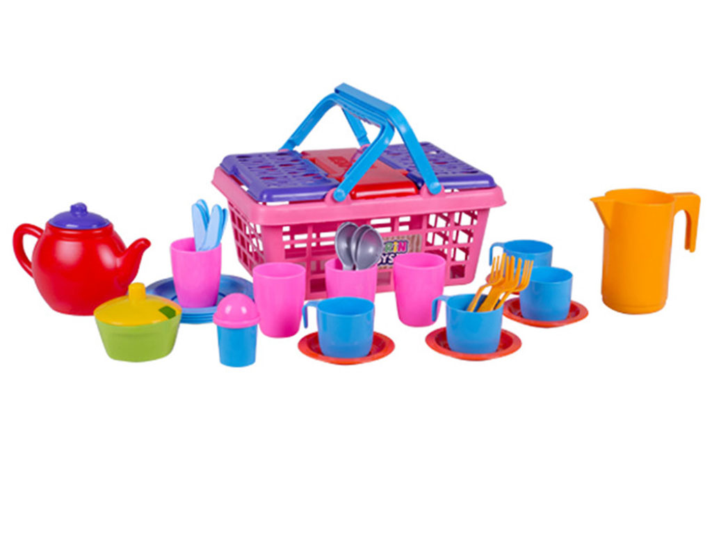 سبد چایخوری اسباب بازی زرین تویز zarrin toys
