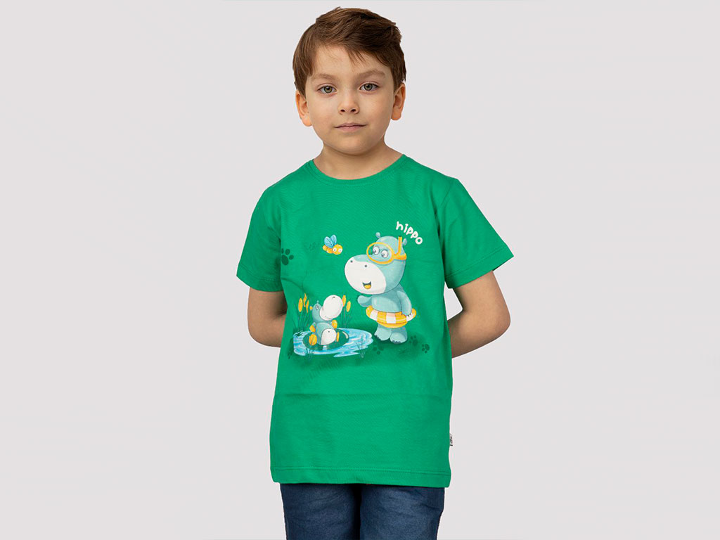 تیشرت پسرانه طرح هیپو پازل puzzle