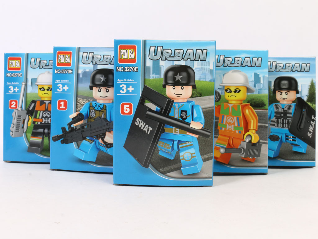 لگو ماموران شهری مدل URBAN پین با PIN BA