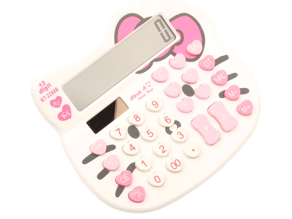 ماشین حساب هلوکیتی Hello kitty