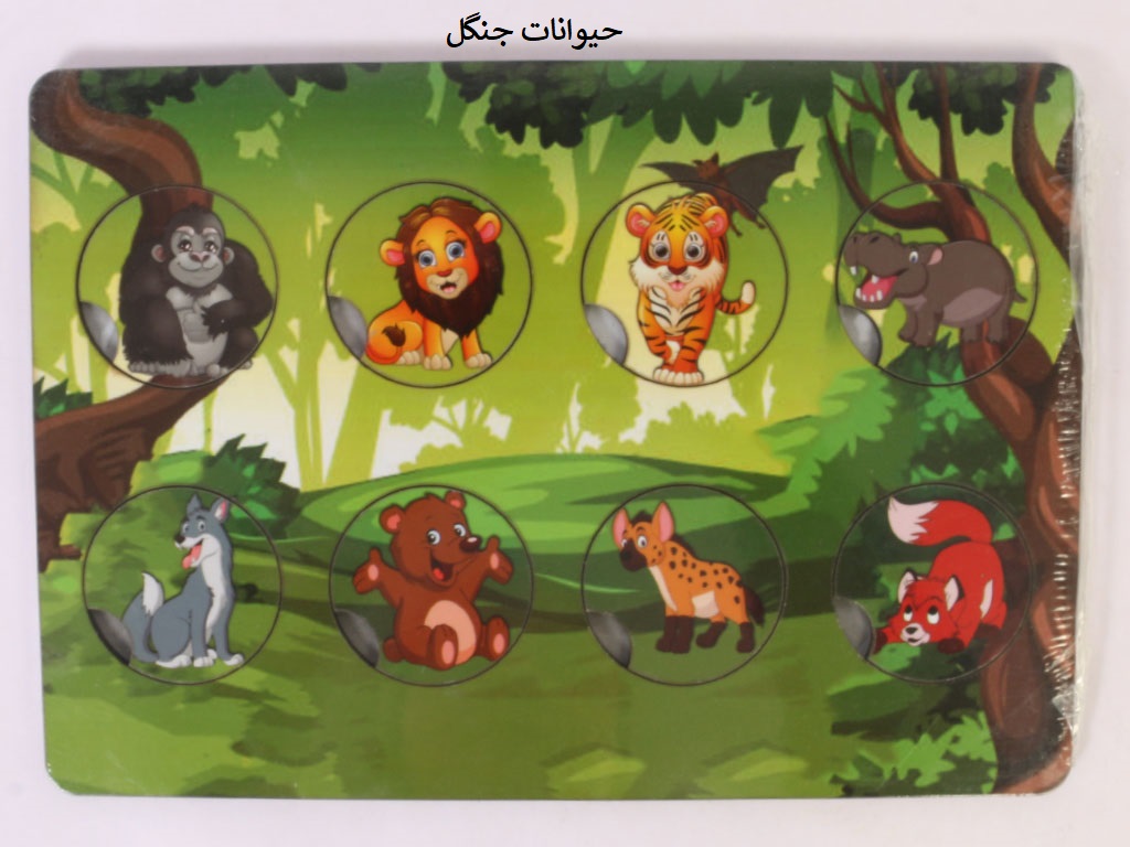 پازل هوش چین چوبی یک تکه