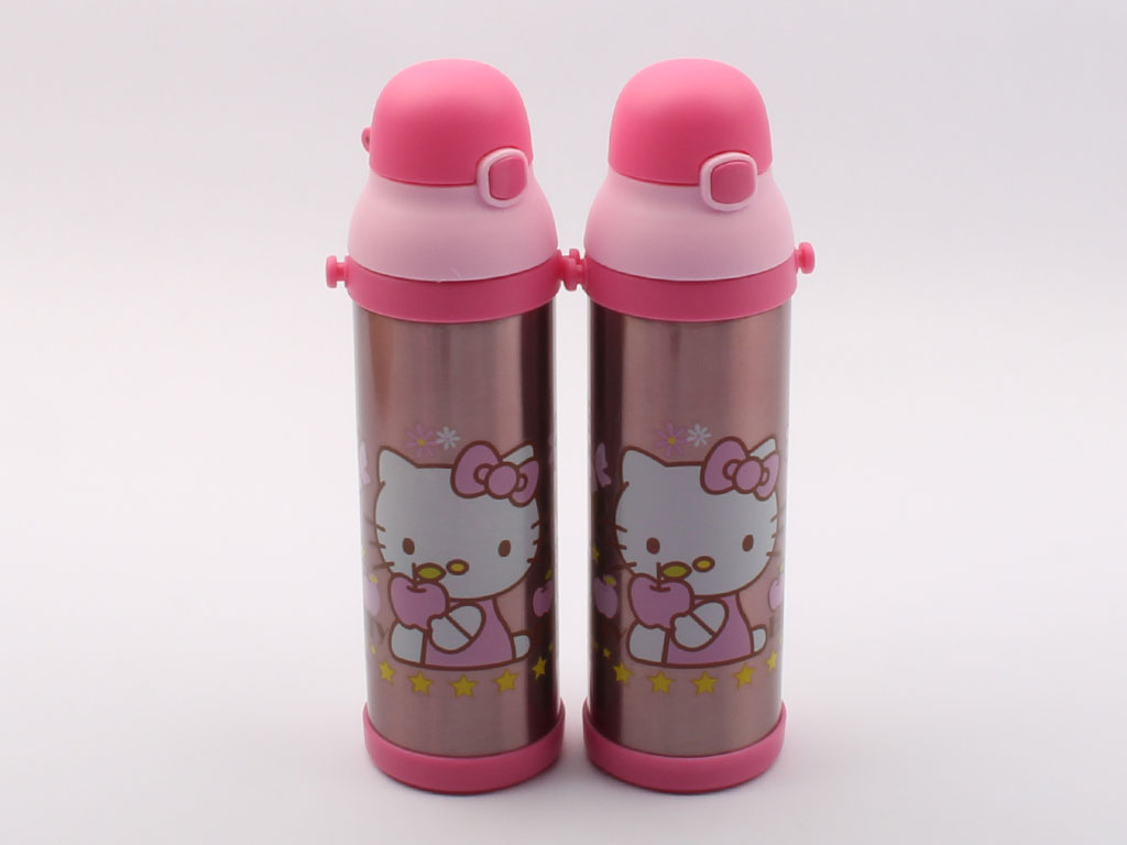 قمقمه استیل نی دار هلوکیتی Hello Kitty