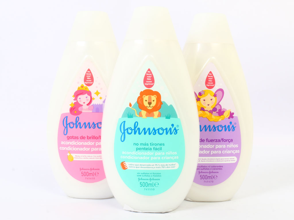 شامپو سر کودک در مدل های مختلف 500 میل جانسون johnsons