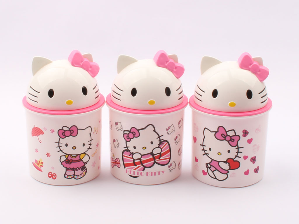 سطل زباله هلوکیتی Hello kitty
