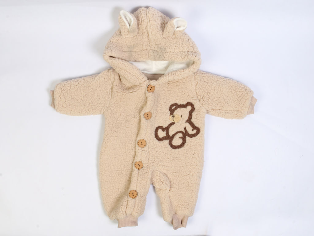 کاپشن سرهمی کرکی ببعی نوزادی بیاز ببک BEYAZ BEBEK