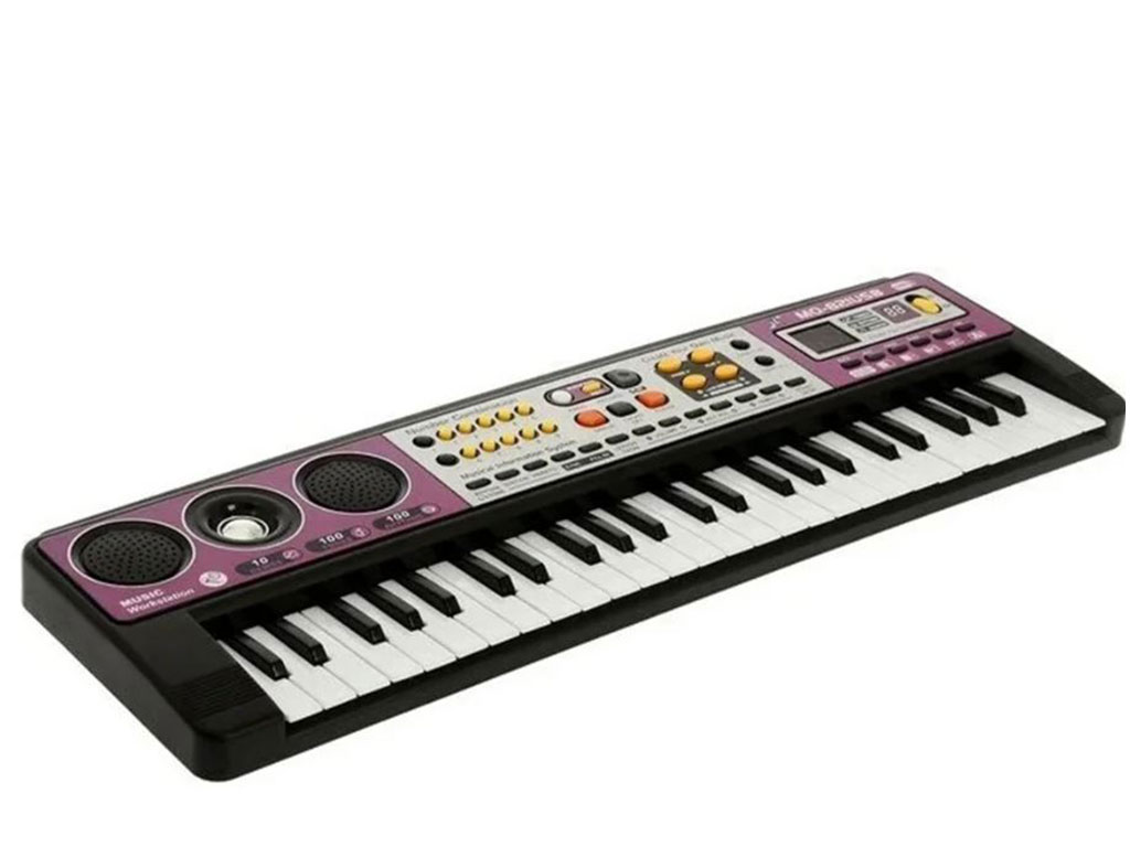 ارگ موزیکال اسباب بازی 49 کلید usb خور مدل MQ-821 USB keyboard همراه با میکروفون