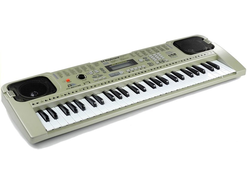 ارگ موزیکال اسباب بازی 54 کلید usb خور مدل MQ-807 USB keyboard همراه با میکروفون