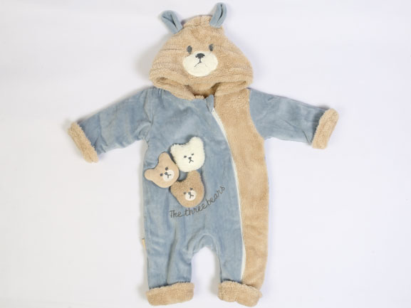 کاپشن سرهمی لاینردار توکرکی نوزادی عروسکی نهاد ببه nehad bebe