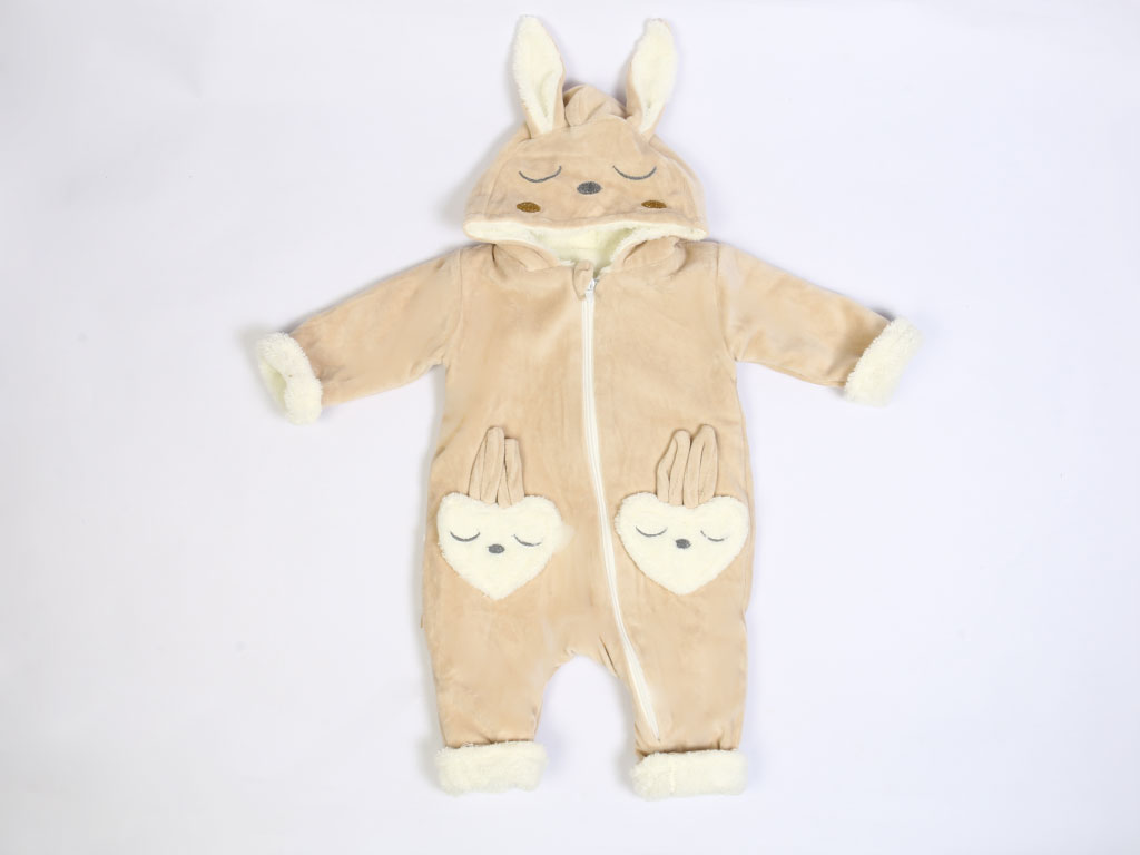 کاپشن سرهمی توکرکی نوزادی دخترانه خرگوشی نهاد ببه nehad bebe