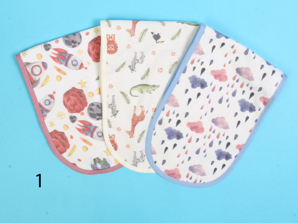 دستمال آروغ گیر نوزادی 3 عددی کارترز CARTERS
