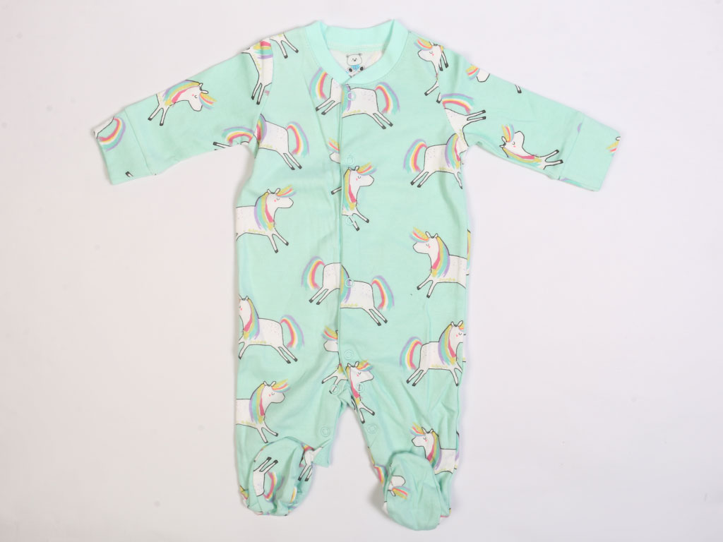 سرهمی جورابدار نوزادی دخترانه طرحدار بیبی فور لایف baby 4 life
