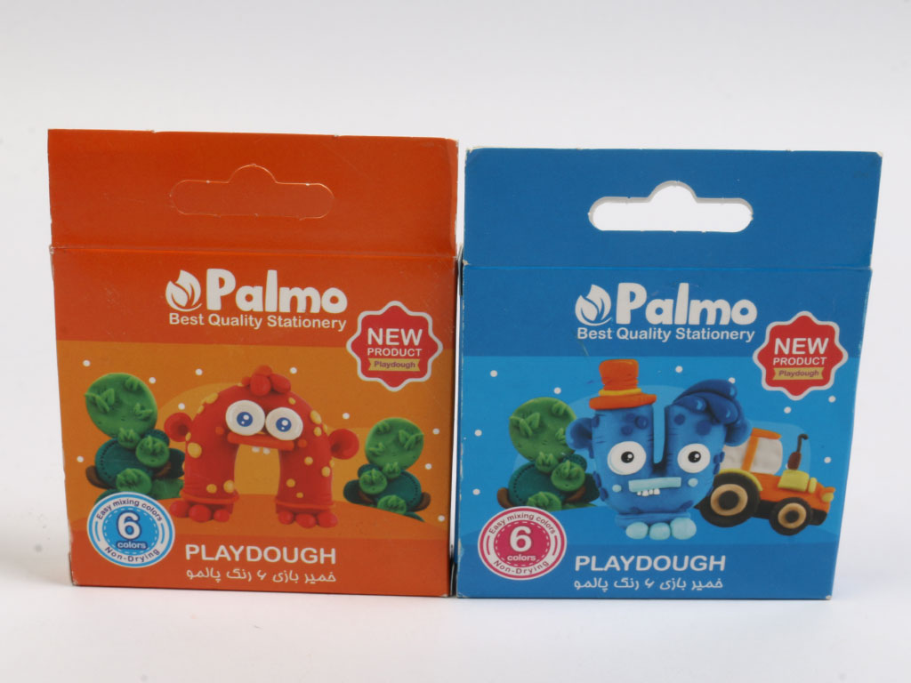 خمیر بازی 6 رنگ palmo