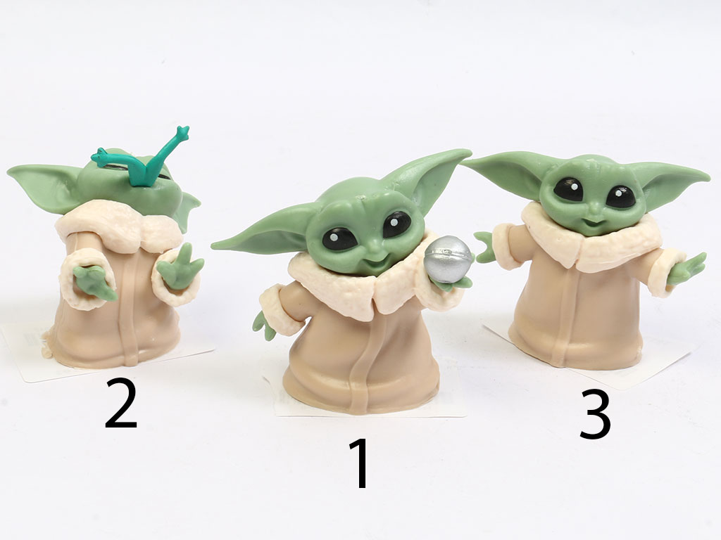 فیگور شخصیت بیبی یودا baby yoda از انیمیشن جنگ ستاره گان (تکی)