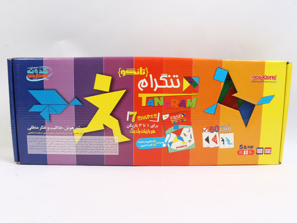 بازی فکری تنگرام تانگو گلدونه goldoone