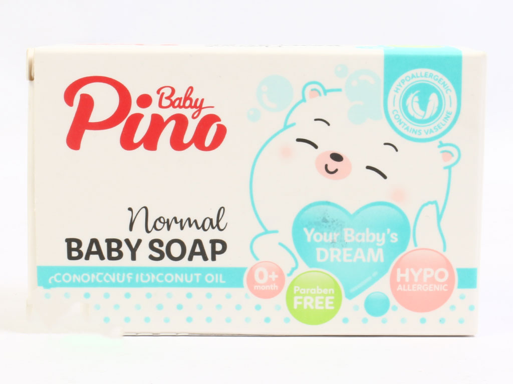 صابون نوزاد و کودک پوست های نرمال پینو بیبی pino baby