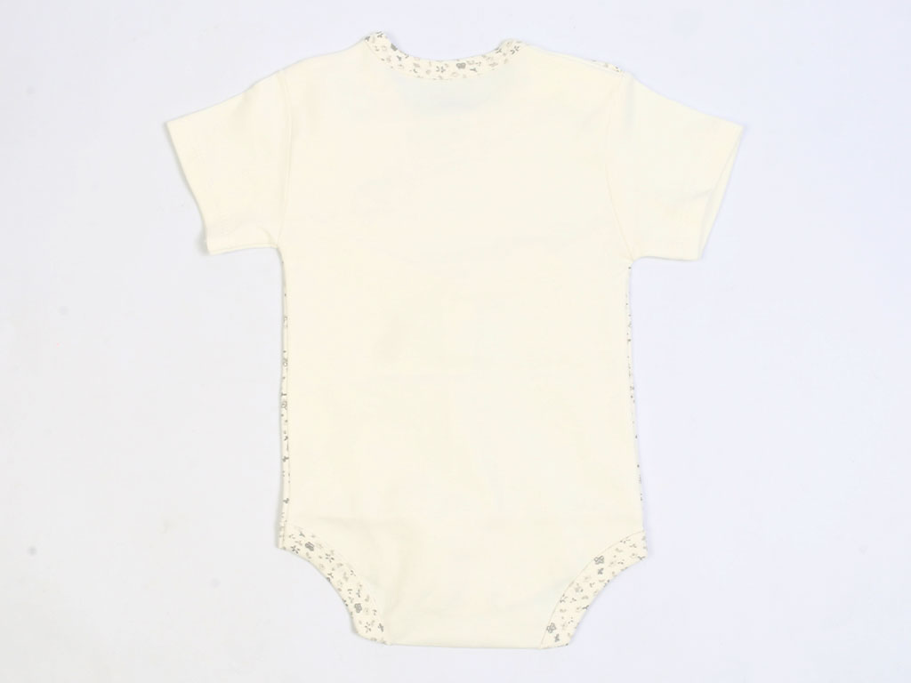 بادی نوزادی دخترانه طرح پروانه بیبی وان baby one
