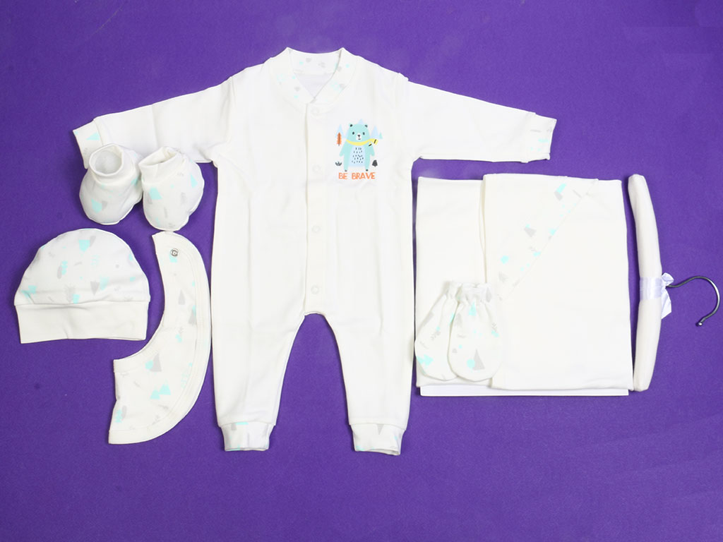 ست شش تکه بیمارستانی نوزادی طرح خرس مادرکر mother care