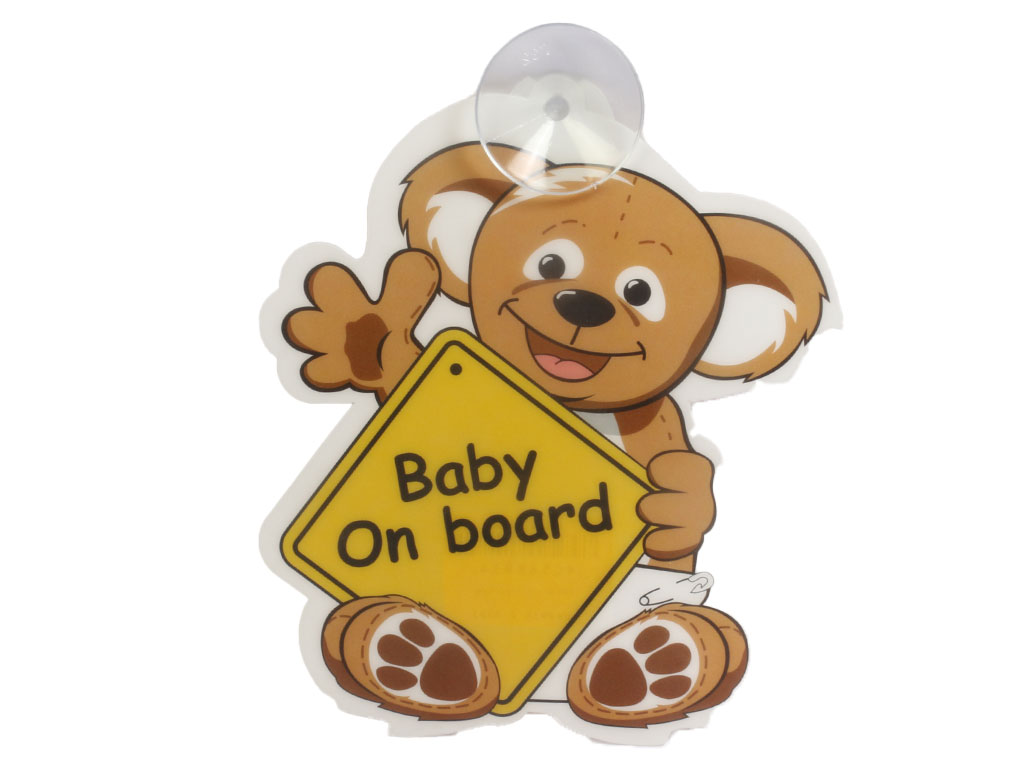 برچسب هشدار کودک در ماشین  Baby on board