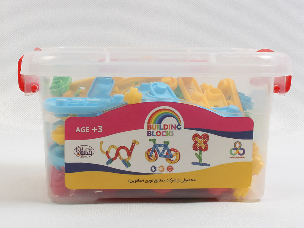 بازی ساختنی چفت و بست مدل کیفی ( 72 قطعه)