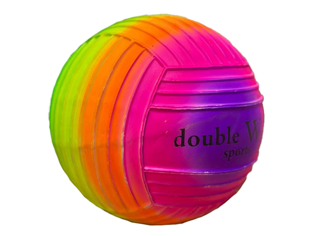 توپ ساحلی رنگارنگ مدل double W