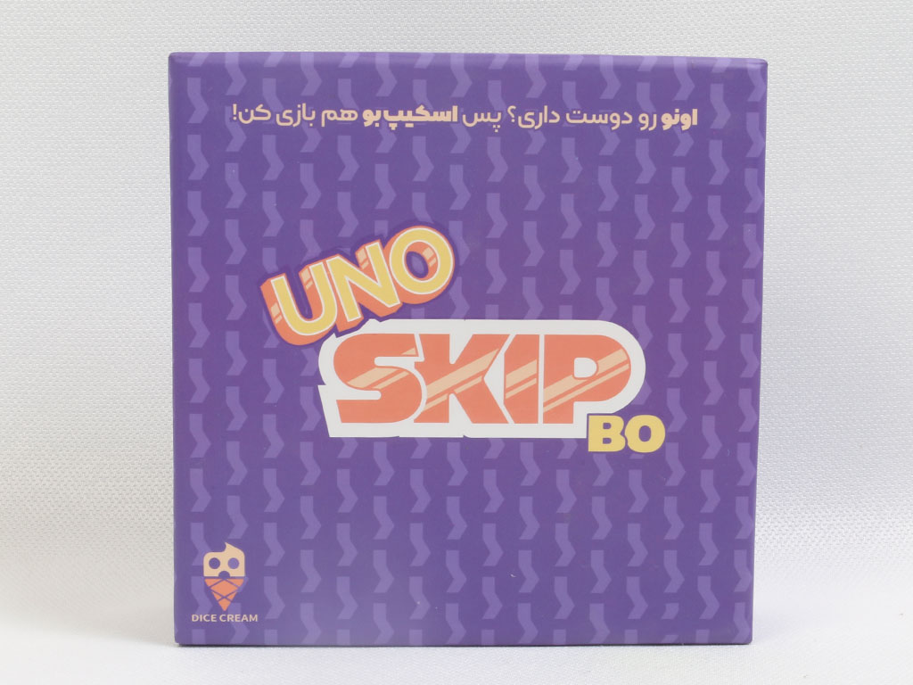 بازی کارتی و رومیزی اسکیپ بو مدل اونو نسخه 108 کارتی Dice cream