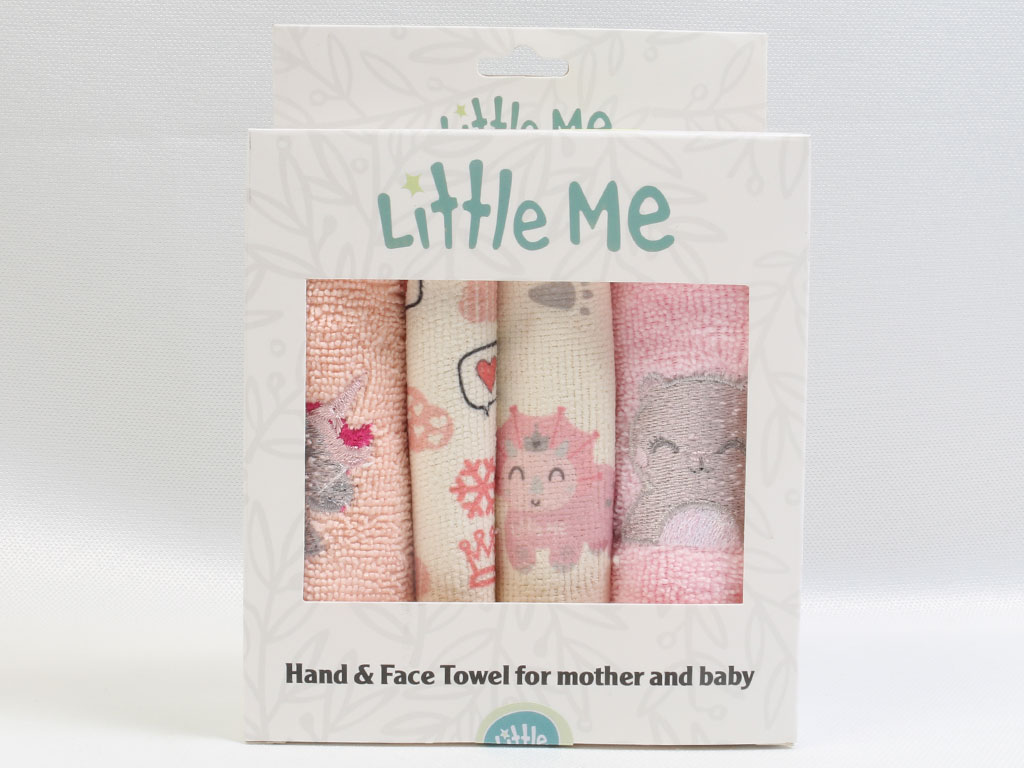 حوله دست و صورت 4 عددی لیتل می little me