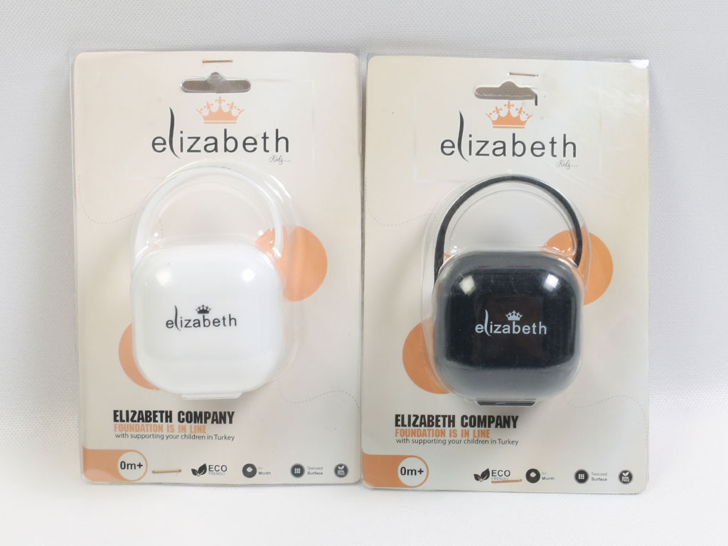 قاب پستانک دسته دار نوزادی الیزابت ELIZABET