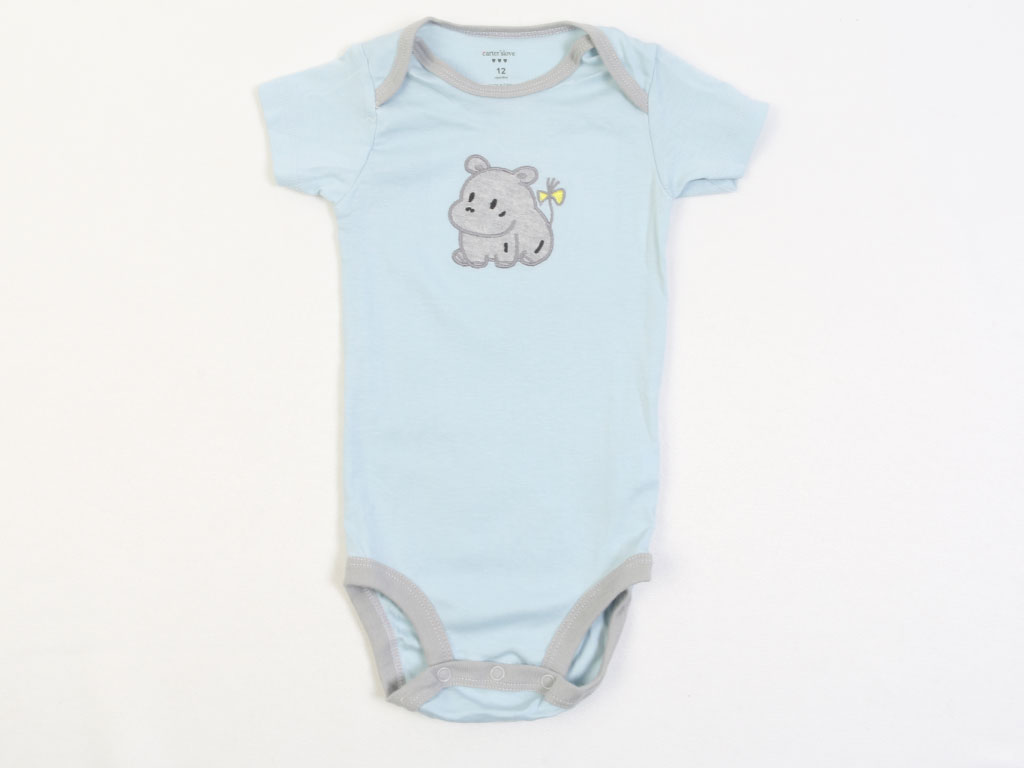 بادی آستین کوتاه نوزادی پسرانه 12 ماه کارترز CARTERS