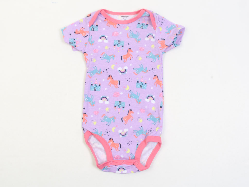 بادی آستین کوتاه نوزادی دخترانه 18ماه کارترز CARTERS