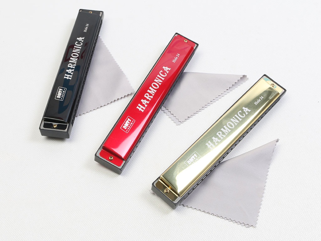 ساز دهنی هارمونیکا harmonica دی ام تی اس DMTS.24H مدل جعبه ای