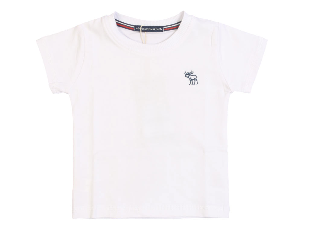 تیشرت پسرانه سفید رنگ ابرکروم بی اند فیچ Abercrombie & fitch