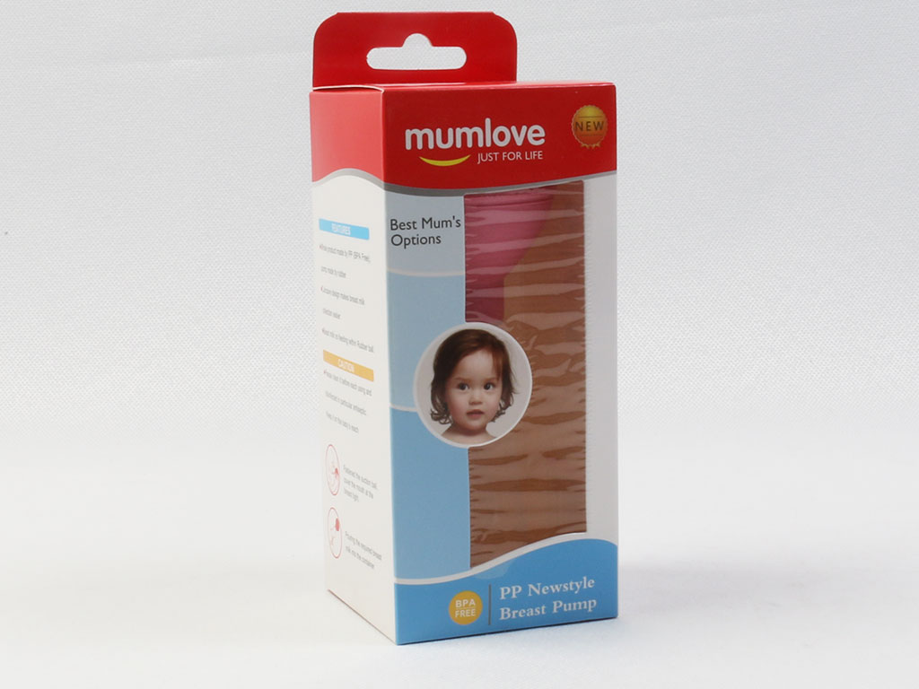شیردوش دستی صورتی رنگ مام لاو mumlove