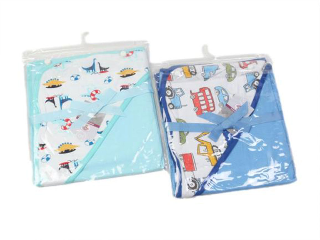 دور پیچ کلاهدار نوزادی بیبی بلانکت baby blanket