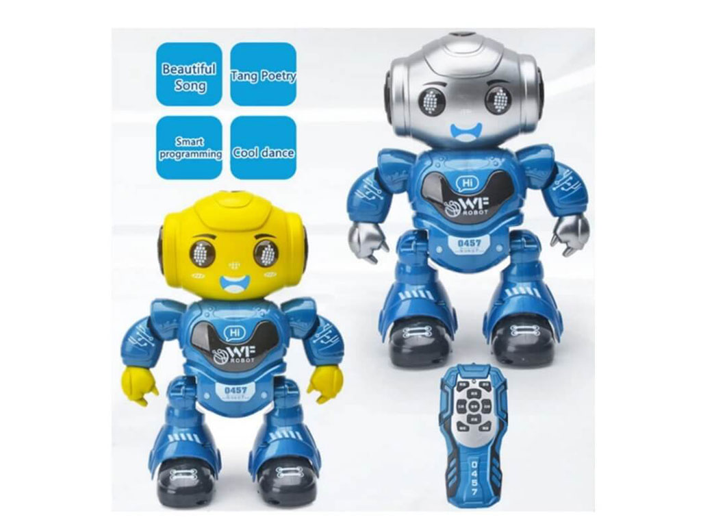 ربات کنترل بی سیم  چندکاره موزیکال و آواز خان smart robot