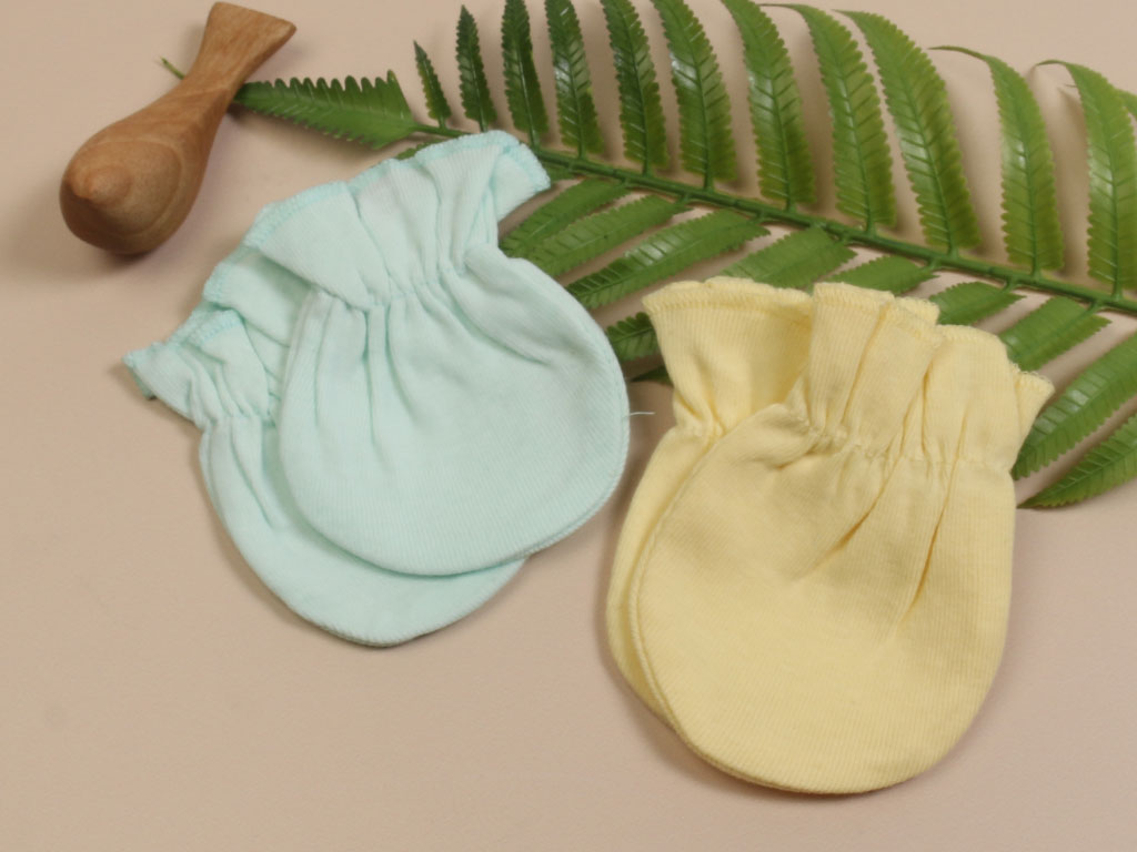دستکش دو عددی نوزادی طرح دار مینی داملا MINI DAMLLA