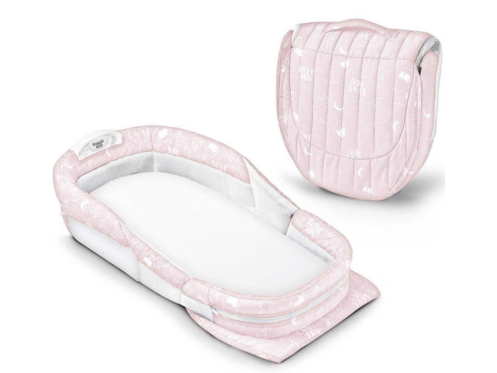 تشک خواب نوزادی موزیکال و تاشو مسافرتی baby delight