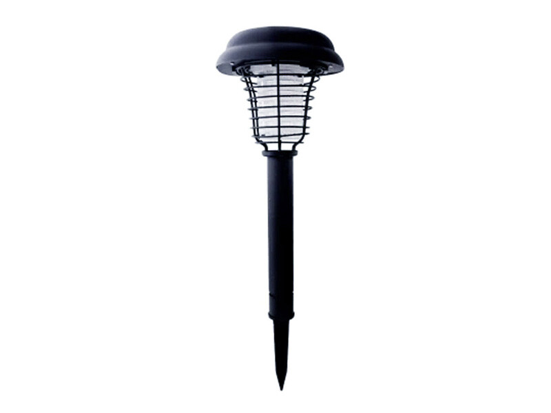 چراغ خورشیدی مخصوص فضای سبز و لامپ حشره کش KOLE Outdoor Garden Solar LED Light And UV Bug Zapper OC-277