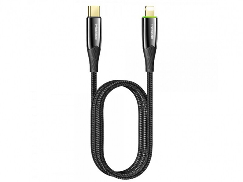 کابل شارژ سریع تایپ سی به لایتنینگ مک‌دودو Mcdodo Auto Power Off Type-C to Lightning PD Data Cable CA-8560