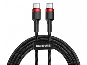 کابل شارژ سریع و انتقال داده تایپ سی بیسوس Baseus Cafule Type-C PD2.0 Cable 2m