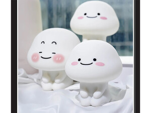 کیفیت چراغ خواب فانتزی رومیزی قابل شارژ Mini Silicone Baby Night Lamp Eye Protection Table Lamp BWGQYD-01