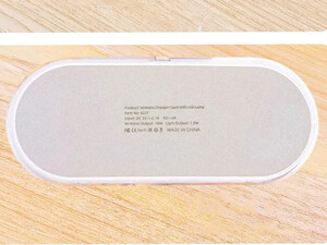 شارژر بی سیم، چراغ خواب و ساعت زنگ‌دار K01T Clock Wireless Charging Night Light 15W Fast Charging Station Dock