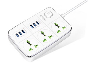 چند راهی 3 سوکت و 6 یو اس بی باوین Bavin PC588 3Power Socket 6USB