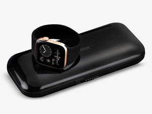 پاوربانک وایرلس مومکس با شارژ همزمان 4 دستگاه مدل AirboxMomax Airbox Multi-Device Wireless Charging Power Bank