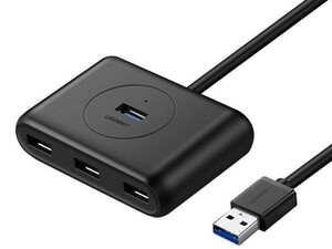 پاورهاب یو اس بی 4 پورت دو متر یوگرین Ugreen CR113 30291 USB3.0 HUB 4 port