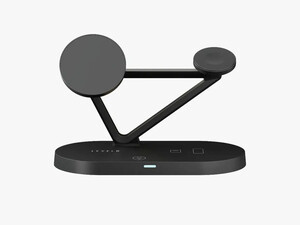 شارژر وایرلس مگنتی مولتی شارژ لِوللو Levelo Premio 5 In 1 Wireless Charging Pad LVL51WCPBK